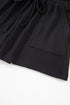 Corded Texture Graphic Long Sleeve Short Set