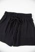 Corded Texture Graphic Long Sleeve Short Set