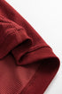 Corded Texture Varsity Patch Graphic Pullover Sweatshirt