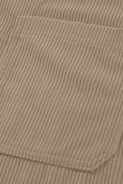 Corduroy Button Pocket Shirt