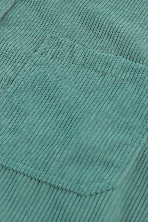 Corduroy Button Pocket Shirt