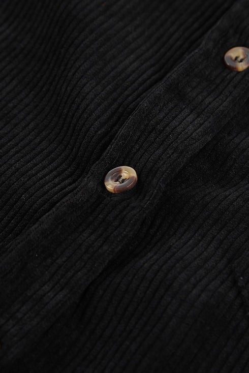 Corduroy Button Pocket Shirt