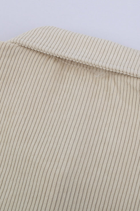 Corduroy Button Pocket Shirt