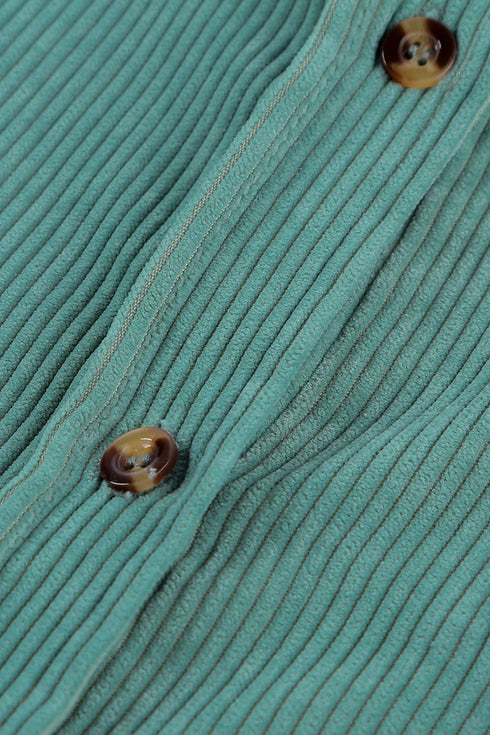 Corduroy Button Pocket Shirt