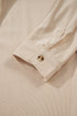 Corduroy Collared Half Button Long Sleeve Mini Dress
