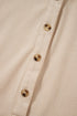 Corduroy Collared Half Button Long Sleeve Mini Dress