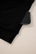 Corduroy Drop Shoulder Stand Neck Bodycon Two Piece Dress