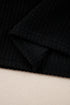 Corduroy Drop Shoulder Stand Neck Bodycon Two Piece Dress