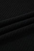 Corduroy Drop Shoulder Stand Neck Bodycon Two Piece Dress