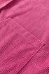 Corduroy Patch Pocket Sleeveless H Line Mini Dress