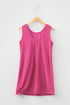Corduroy Patch Pocket Sleeveless H Line Mini Dress
