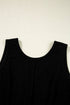 Corduroy Patch Pocket Sleeveless H Line Mini Dress
