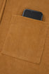 Corduroy Patch Pocket Sleeveless H Line Mini Dress