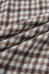 Corduroy Textured Patchwork Flap Pocket Plaid Shacket