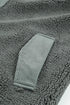 Corduroy Trim Elbow Patch Sherpa Fleece Jacket
