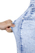 Cotton Polyester Denim Pull On Barrel Jeans
