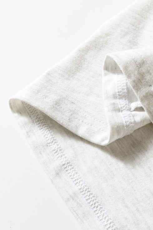 Cotton Puff Sleeve Shirred Cuff Peasant Top