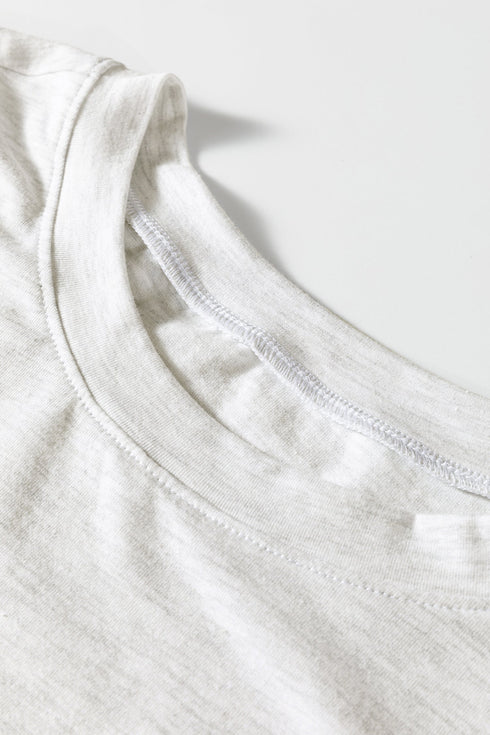 Cotton Puff Sleeve Shirred Cuff Peasant Top