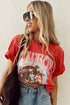 Cowboy Take Me Away Graphic Print Relaxed Tee