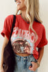 Cowboy Take Me Away Graphic Print Relaxed Tee