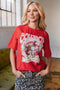 Cowboy Take Me Away Graphic Print Relaxed Tee