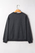 Cowboy Take Me Away Graphic Raw Edge Sweatshirt