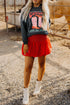 Cowboy Take Me Away Graphic Raw Edge Sweatshirt