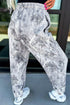 Cozy Camo Print Drawstring Elastic Waist Jogger Pants
