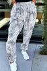 Cozy Camo Print Drawstring Elastic Waist Jogger Pants