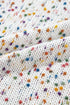 Cozy Confetti Speckle Open Front Knit Cardigan