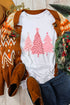 Cozy Graphic Print Holiday Crew Neck Sweatshirt