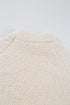 Cozy Mock Neck Textured Sherpa Pullover Top