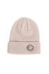 Cozy Ribbed Knit Cuffed Graphic Style Beanie