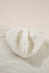 Cozy Ribbed Trim High Pile Sherpa Hoodie Pullover
