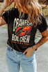 Crawfish Boil Crew Graphic Print Short Sleeve Shirt