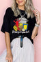 Crawfish Boil Graphic Print Soft Blend Short Sleeve Tee