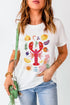 Crawfish Graphic Short Sleeve Crewneck Tee