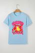 Crawfish Season Graphic Print Short Sleeve Tee