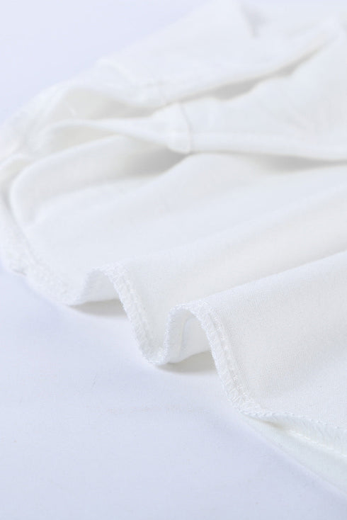 Crew Neck Colorblock Tee