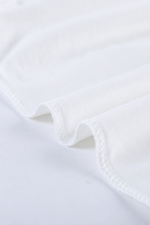 Crew Neck Colorblock Tee