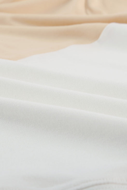 Crew Neck Colorblock Tee