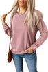 Crew Neck Long Sleeve Sweatshirt