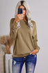 Crew Neck Long Sleeve Sweatshirt