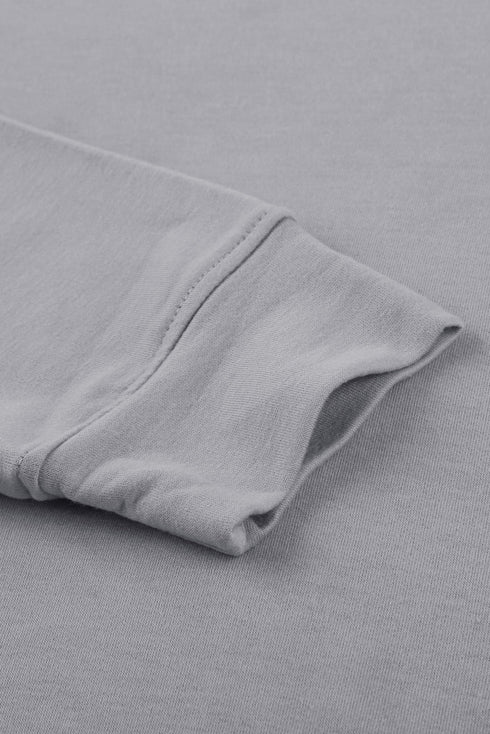 Crew Neck Long Sleeve Sweatshirt