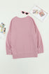 Crew Neck Long Sleeve Sweatshirt