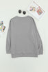 Crew Neck Long Sleeve Sweatshirt