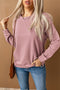 Crew Neck Long Sleeve Sweatshirt