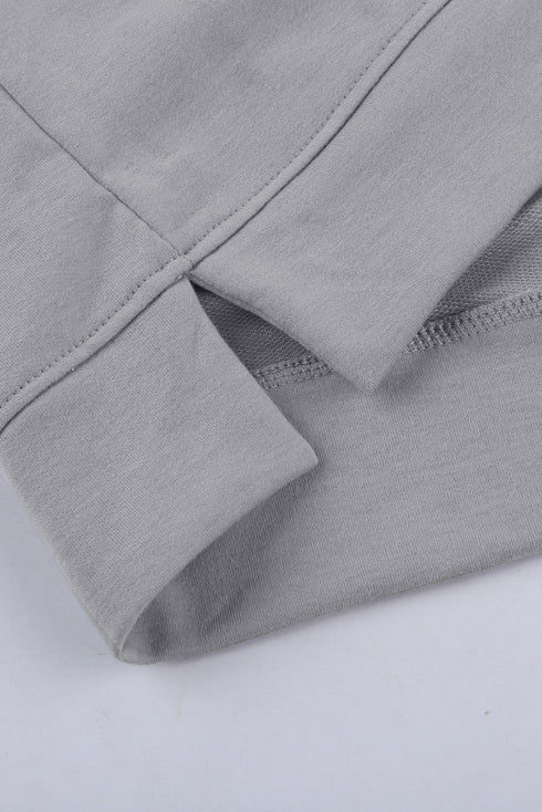 Crew Neck Long Sleeve Sweatshirt