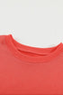 Crew Neck Relaxed Fit Drop Shoulder Sweatshirt