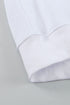 Crew Neck Relaxed Fit Drop Shoulder Sweatshirt